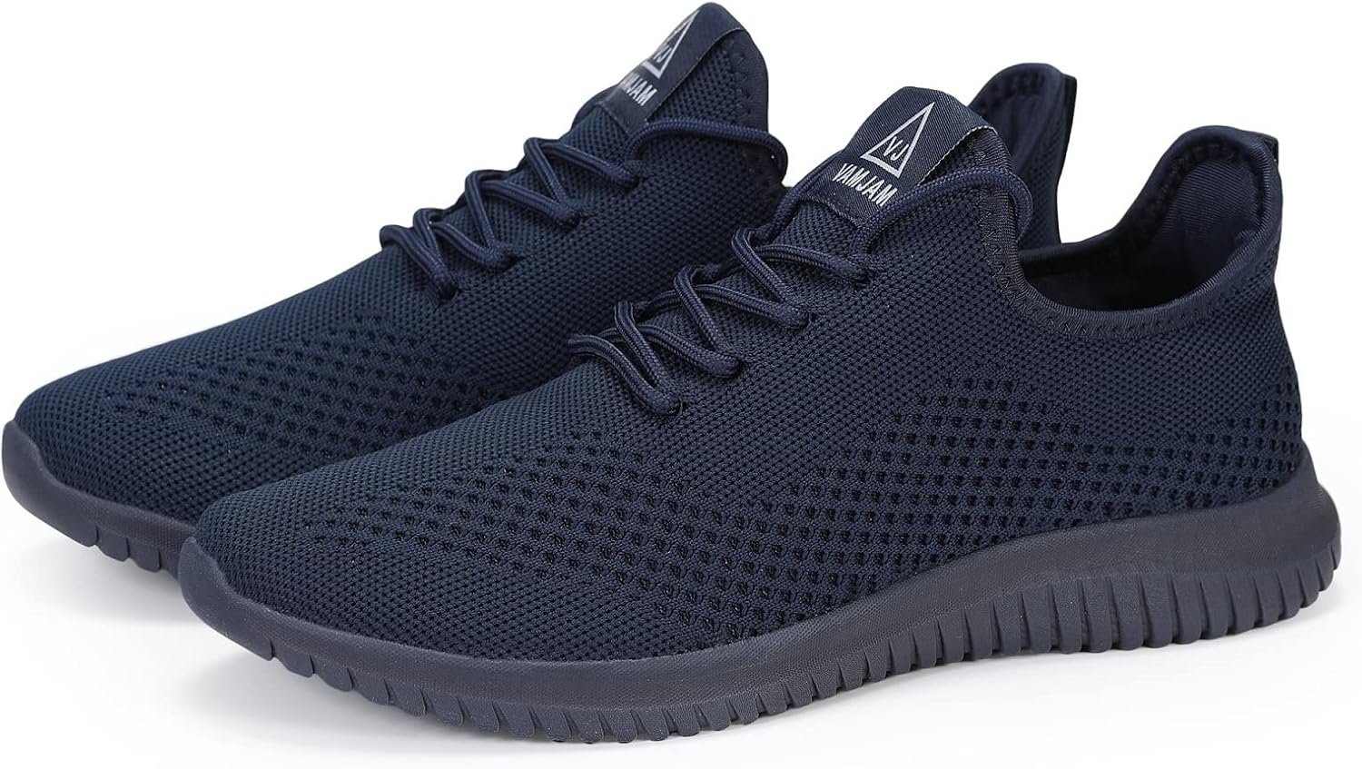 VAMJAM Men's Running Shoes Ultra Lightweight Breathable Walking Shoes Non Slip Athletic Fashion Sneakers Mesh Workout Casual Sports Shoes